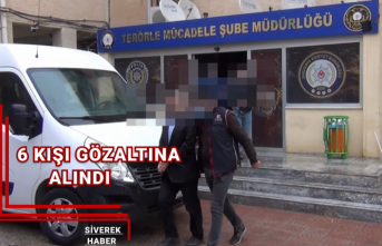 FÖTÖ/PDY silahlı terör örgütü üyesi 6 şahıs gözaltına alındı