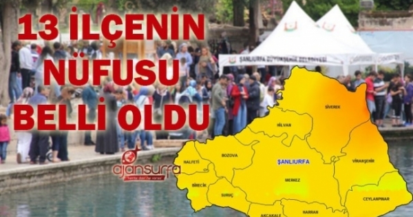 Iste Nufusu 2 Milyonu Gecen Urfa Nin En Kalabalik Ilcesi