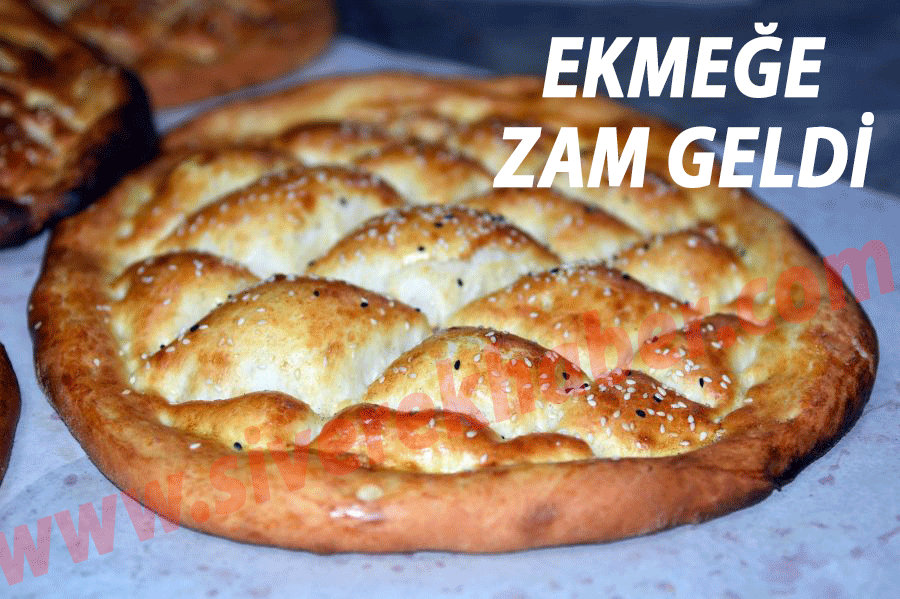 Siverek'te ekmek fiyatı zamlandı