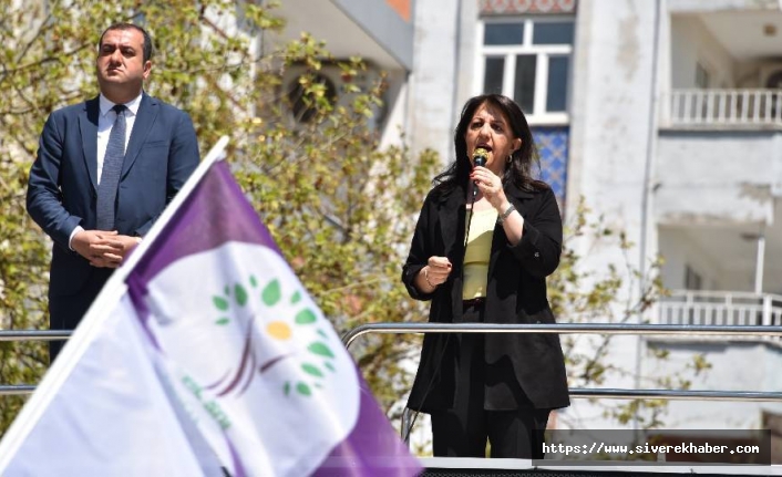 HDP Eş Genel Başkanı Buldan, Siverek#039;te konuştu Hangi cumhurbaşkanına oy vereceğinizi açık açık ilan edeceğiz