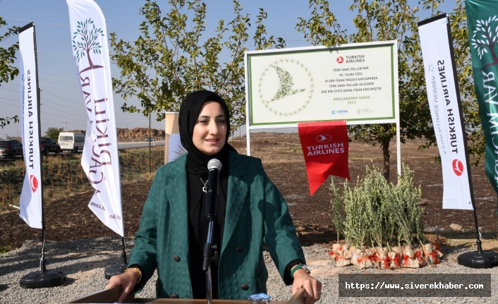 Çakmak: Katma değeri olan fidanlarımız Siverek#039;imize kazandırmayı sürdüreceğiz