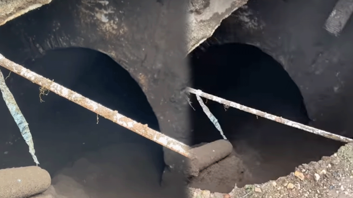 Siverek’te toprak çöktü! 3 bin yıllık mağara ortaya çıktı