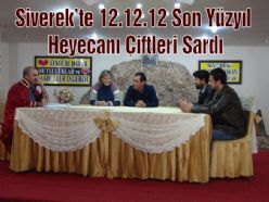 Siverek'te Mutluluğa 12.12.12 Tarihinde Yakalandılar