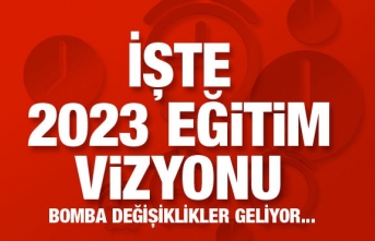 İşte 2023 Eğitim Vizyonu!