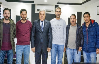 Emniyet Müdürü Yıldırım’dan gazetecilere ziyaret 