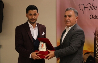 DHA Siverek Muhabiri Mehmet Sezgin'e Birincilik Ödülü