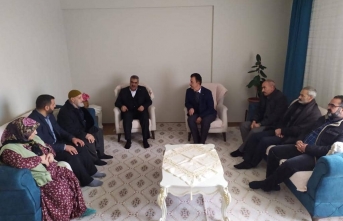 HÜDA-PAR İl Başkanı Erat'tan Hasan Adsoy'un ailesine ziyaret