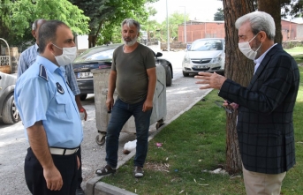 Siverek Belediye Başkanı Aydın, esnafla görüştü, En son Seçimde Görülmüştü!