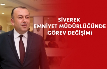 Siverek Emniyet Müdürlüğü'nde görev değişimi