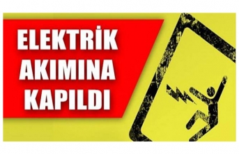 Elektrik akımına kapılan iki kişi yaralandı!