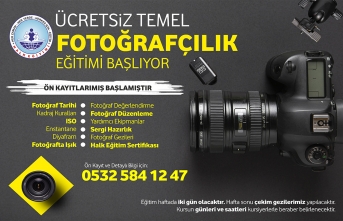 Halk Eğitimi Merkezinden Fotoğraf Eğitimi