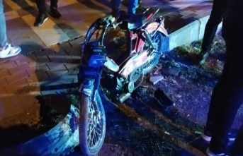 Siverek'te otomobil ve Motosiklet çarpıştı