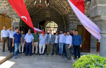 Şanlıurfa Mali Müşavirler Başkanı Mustafa Karadağ'dan Siverek ziyareti
