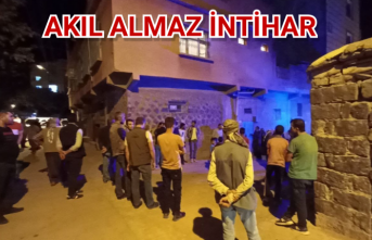 Siverek’te akıl almaz intihar!