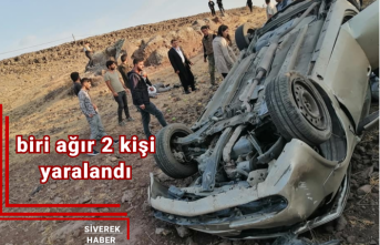 Siverek’te trafik kazasında biri ağır 2 kişi yaralandı