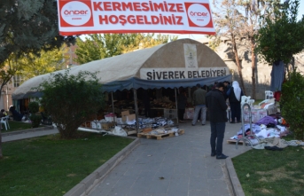 Siverek’te ihtiyaç sahibi öğrenciler için kermes düzenlendi