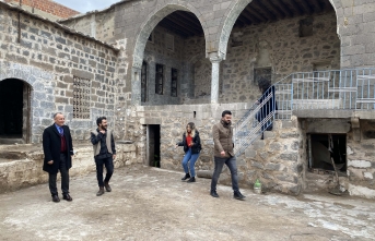 Siverek’te eski taş evler turizme kazandırılıyor