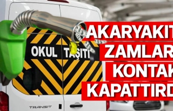 Servis sürücüleri kontak kapattı öğrenciler okula gidemiyor