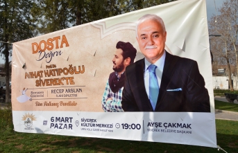 Nihat Hatipoğlu ‘Dosta Doğru’ programıyla Sivereklilerle buluşacak