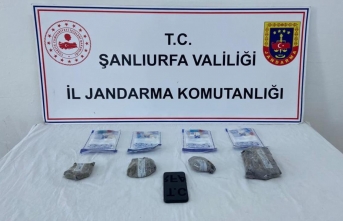 Şanlıurfa'da uyuşturucu operasyonunda 2 zanlı tutuklandı