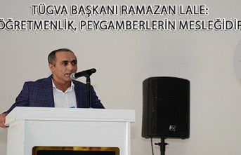 TÜGVA İlçe Başkanı Lale'den Öğretmenler Günü mesajı