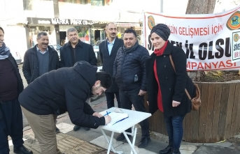 Sivereklilerin hedefi yüzüncü yılda yüz bin imza 