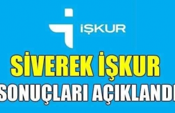 Siverek İŞKUR sonuçları açıklandı