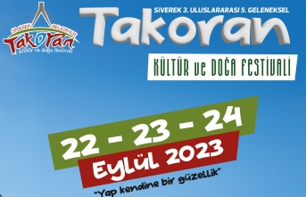 Takoran Kültür ve Doğa Festivali programı belli oldu