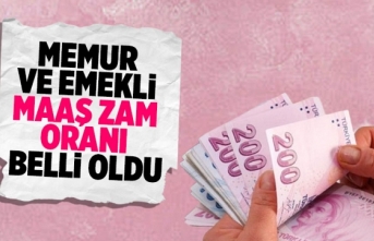 İşte memur ve emeklilerin alacağı zam oranı!