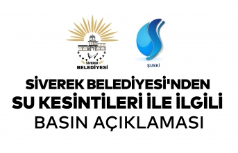 Siverek Belediyesi'nden Su Kesintileri ile İlgili Basın Açıklaması