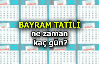 Ramazan Bayramı tatili bu yıl kaç gün olacak?