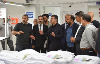 Başkan Bucak, Siverek OSB’de İncelemelerde Bulundu