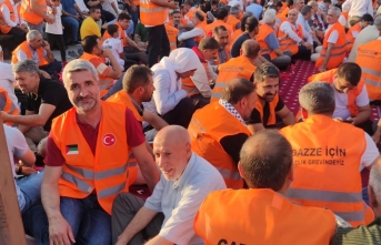 Şanlıurfa Gazze için tek yürek