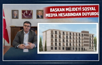 Başkan müjdeyi sosyal medya hesabından duyurdu