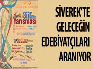 SİVEREK GELECEĞİN EDEBİYATÇILARINI ARIYOR