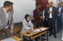 İlçe Başkanı Lale, sandık kurulu üyelerini ziyaret...
