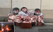 Viranşehir’de kaçak et taşıyan araç yakalandı