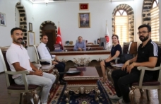 Uluslararası Göbeklitepe Kültür ve Spor Derneği’nden Kaymakam Salih Sak’a Hayırlı Olsun Ziyareti