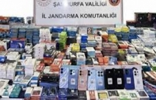 Şanlıurfa binlerce elektronik eşya ele geçirildi!