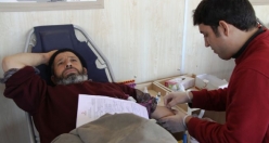 Siverek'te Kızılay Kan Bağışına Yoğun İlgi
