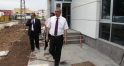 SGK İl Müdürü Siverek'te Yeni Yapılan Binayı İnceledi