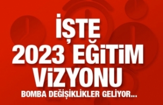 İşte 2023 Eğitim Vizyonu!