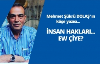 İNSAN HAKLARI… EW ÇİYE?