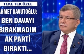 Davutoğlu, ‘7 Haziran’ sonrasının perde arkasını...