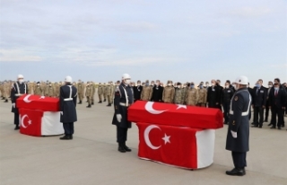 Resulayn Şehitleri Memleketlerine Uğurlandı