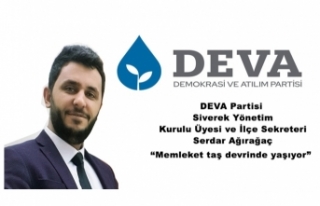 DEVA Partisi Siverek'teki sorunlara dikkat çekti