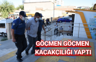 Göçmen göçmen kaçakçılığı yaptı