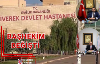 Siverek devlet hastanesine atanan yeni başhekim kim?