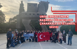 Başarılı 40 öğrenciye Çanakkale ve İstanbul...