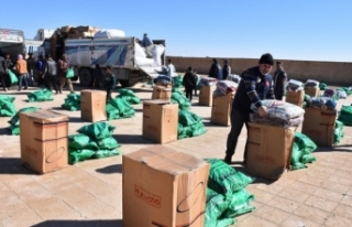 İnfak Der Suriye’de mültecilerin yardımına koştu